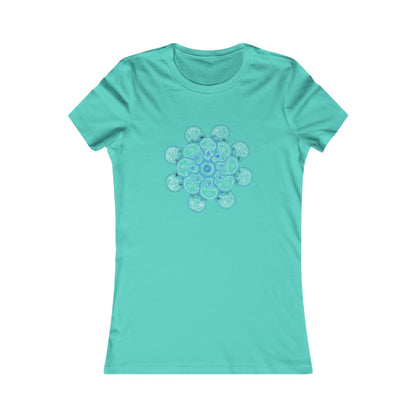 Flowers for Me by breathemovedivine Bohemian Mandala Women's Tee