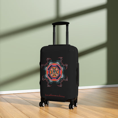 Scry by breathemovedivine Bats Mandala Suitcase - Travel with Style and Inspiration