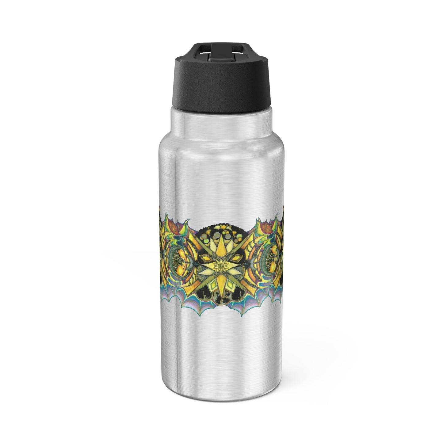 Creature by breathemovedivine Colorful Gator Tumbler 32oz - Vibrant Insulated Drinkware for Adventure Lovers -  43.57