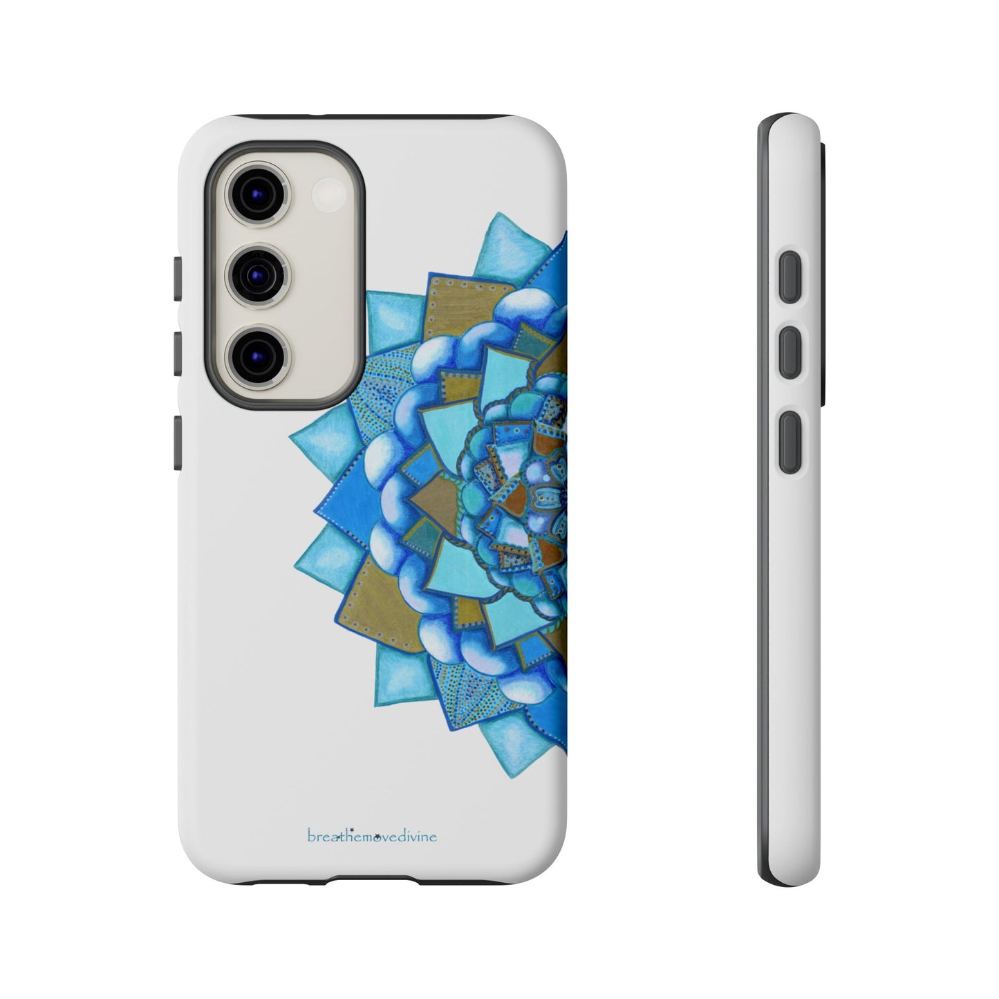 Voice by breathemovedivine Mandala Phone Case for Android