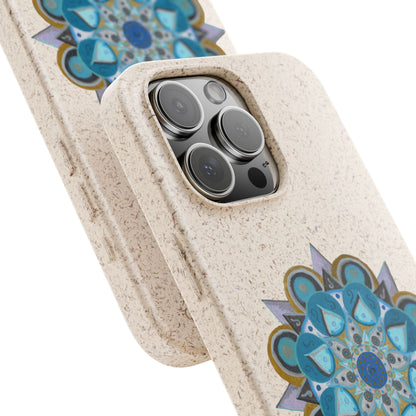 3 Chakras by breathemovedivine Eco-Friendly Case for iPhone with Mandala Design