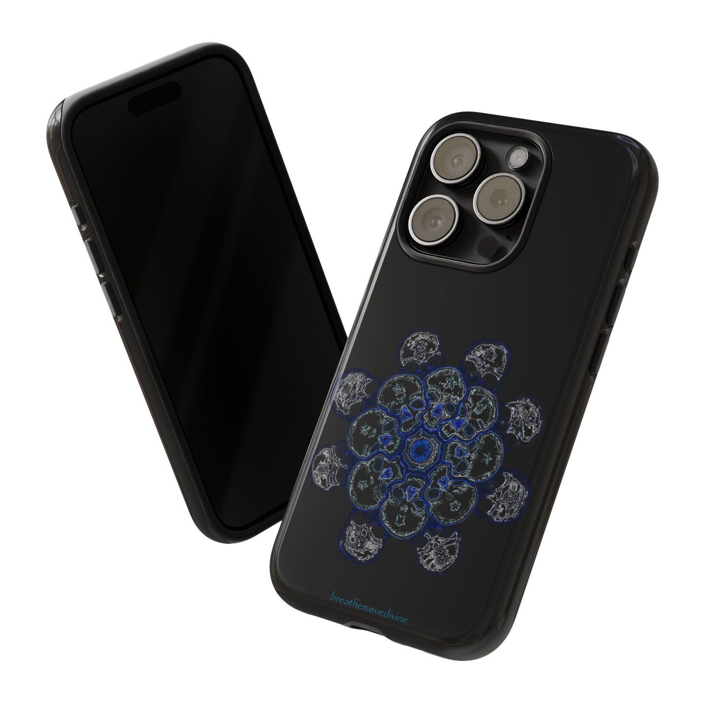 Flowers for Me by breathemovedivine Mandala Design Case for iPhone