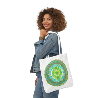 Heart Flame by breathemovedivine Canvas Tote