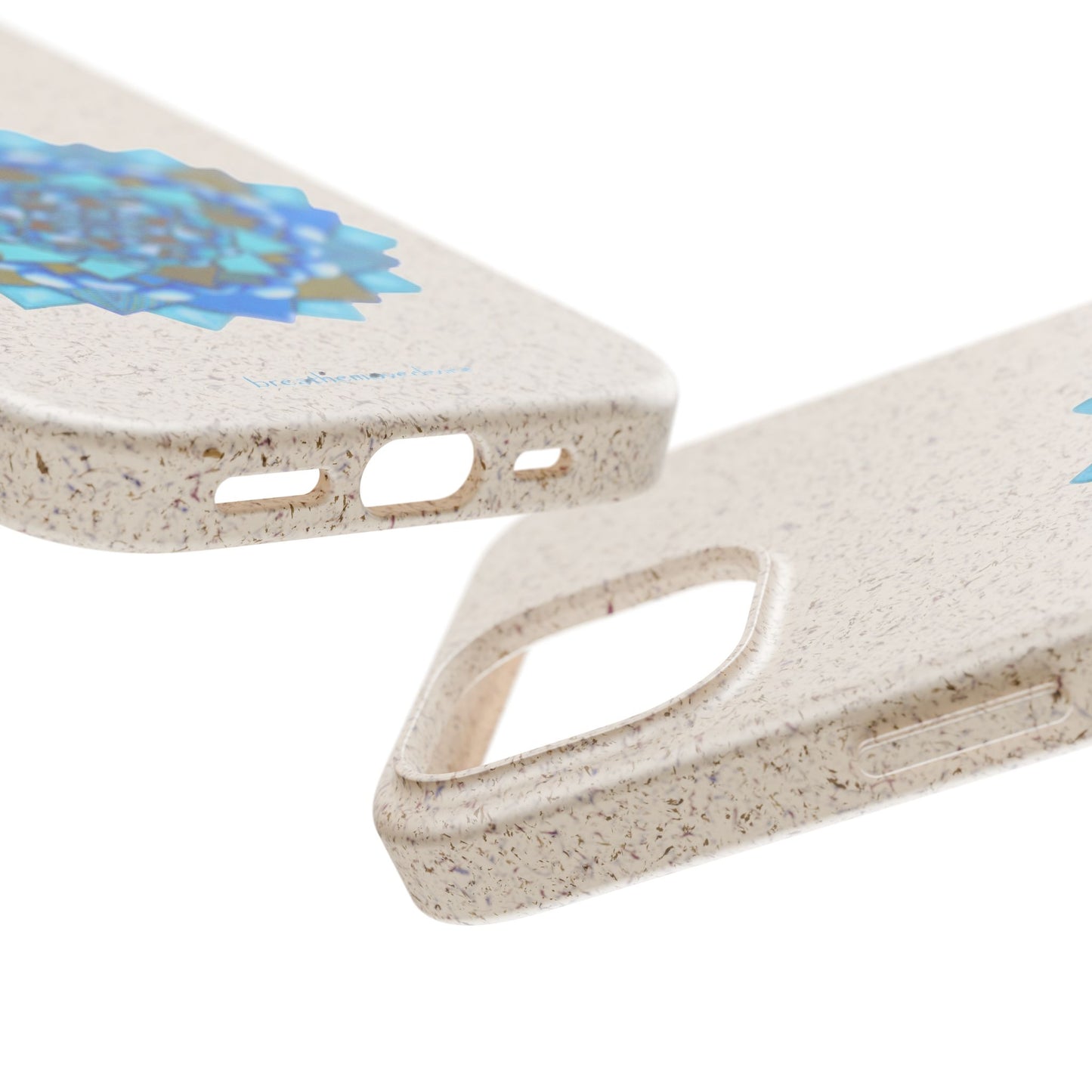 Voice by breathemovedivine Eco-Friendly Case for iPhone with Mandala Design -  21.87 top and bottom