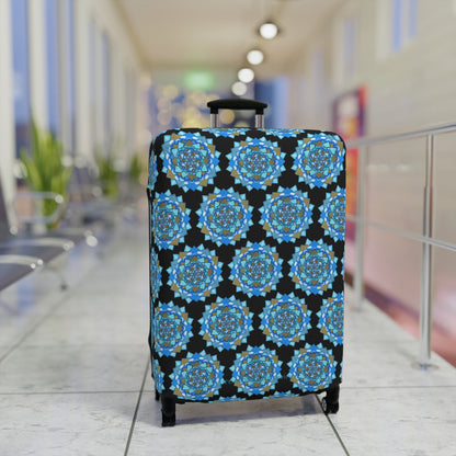 Voice by breathemovedivine Pattern Suitcase Cover - Travel with Inspiration