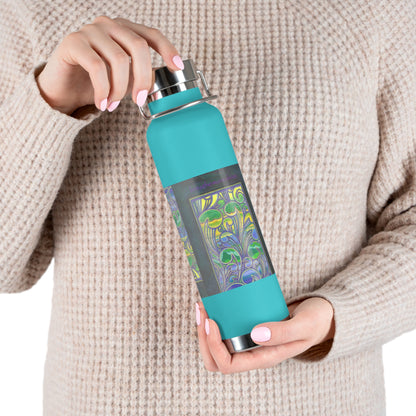 Lucid Copper Vacuum Insulated Bottle, 22oz
