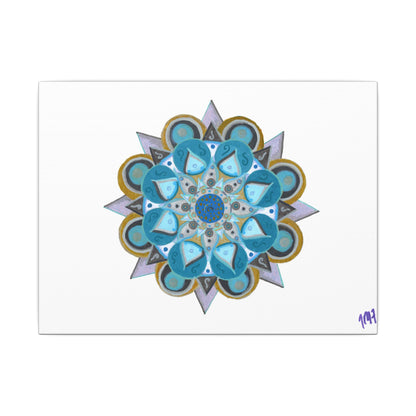 3 Chakras by breathemovedivine Canvas Art