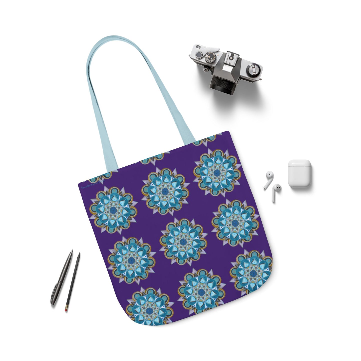 3 Chakras by breathemovedivine Canvas Tote