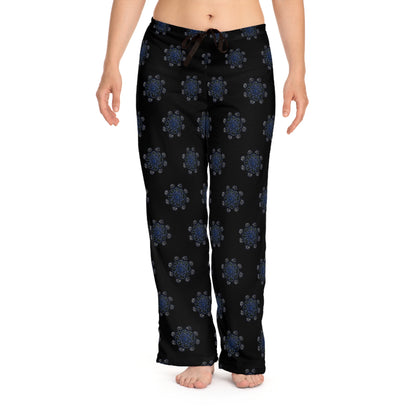 Flowers for Me by breathemovedivine Pattern Pajama Pants — Women's Cozy Lounge Sleepwear