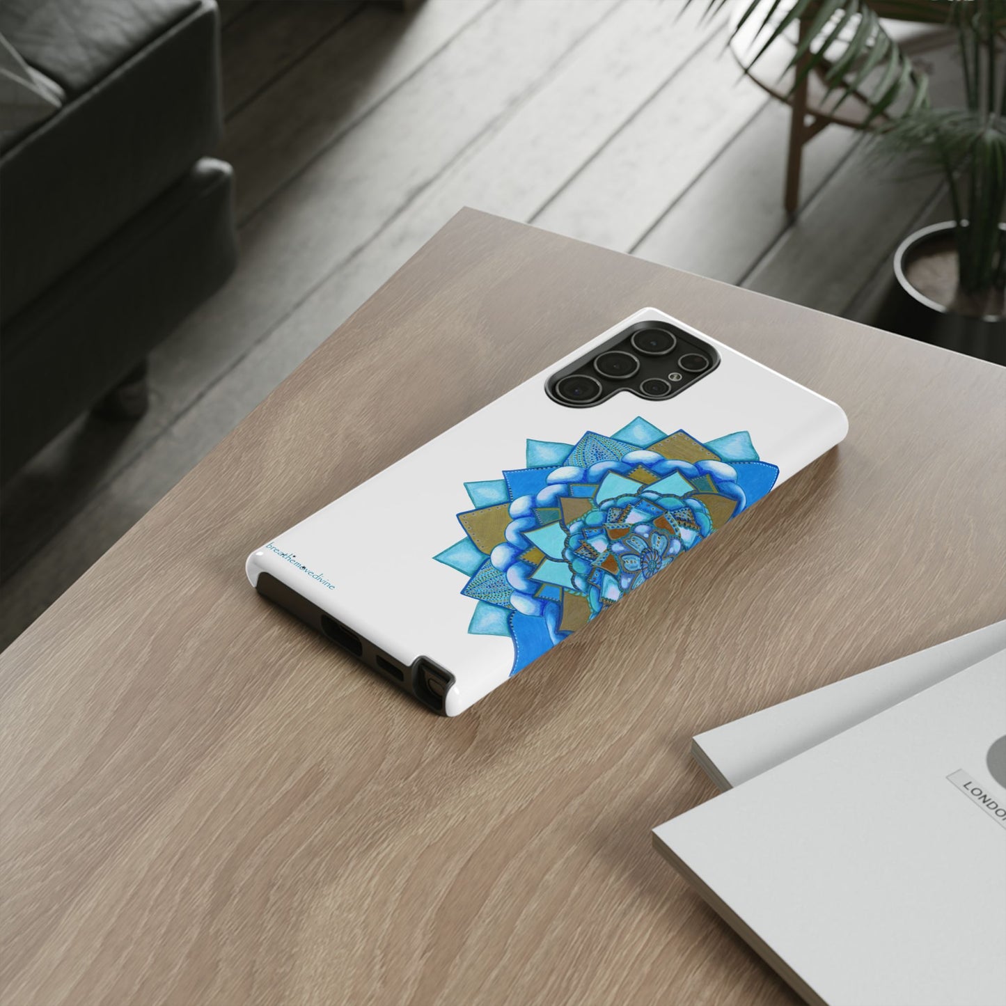 Voice by breathemovedivine Mandala Phone Case for Android - breathemovedivine -  Phone Case lifestyle