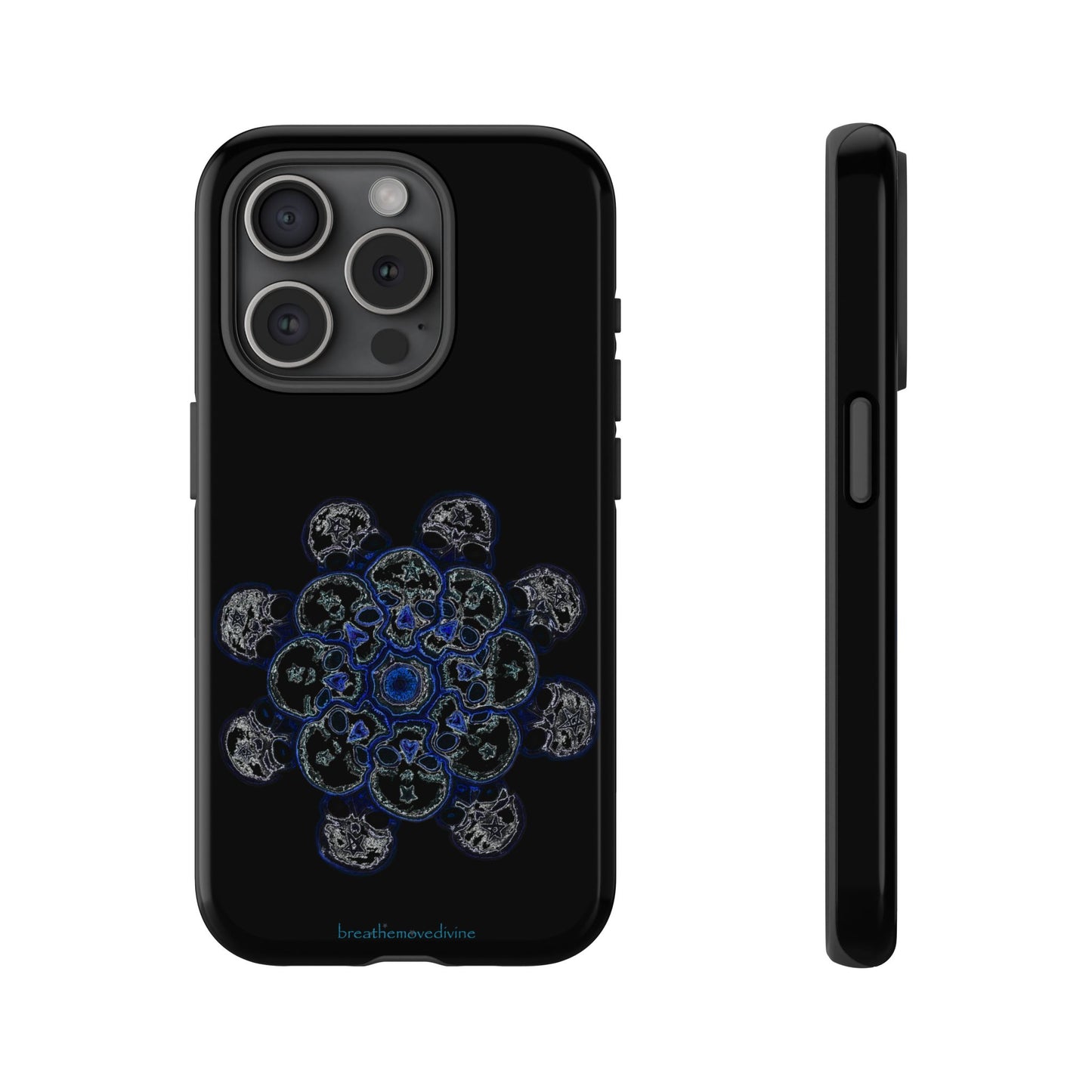 Flowers for Me by breathemovedivine Mandala Design Case for iPhone