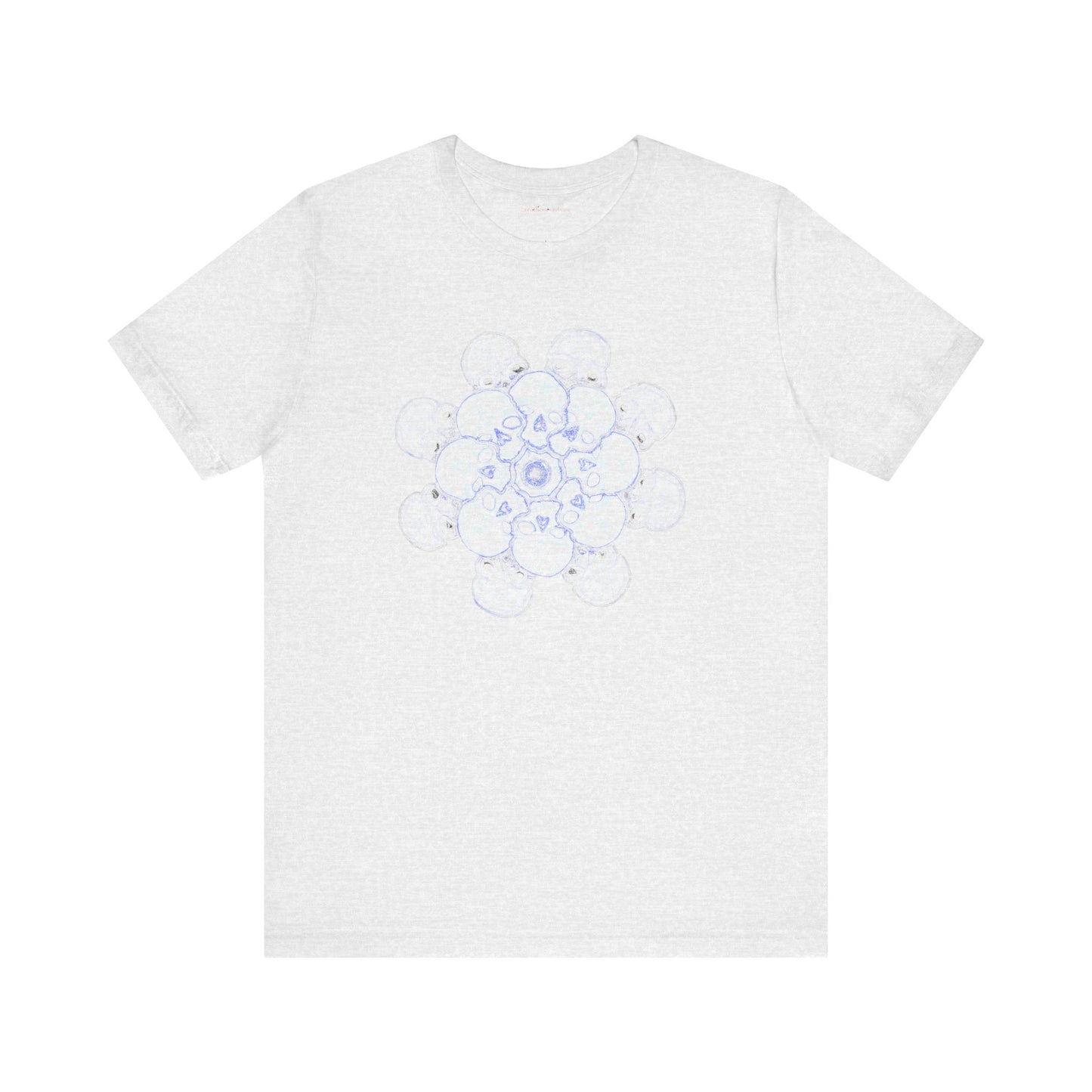 Flowers for Me by breathemovedivine Vibrant Mandala Unisex Jersey Short Sleeve Tee - Bohemian Vibes