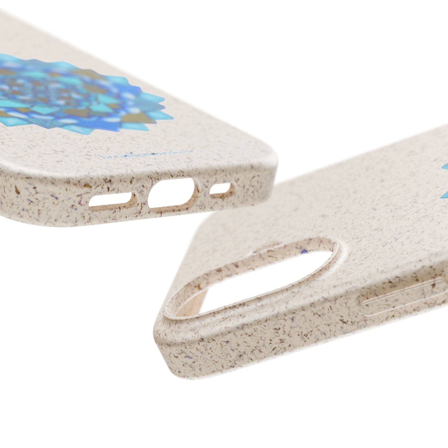 Voice by breathemovedivine Eco-Friendly Case for iPhone with Mandala Design -  21.87 top and bottom