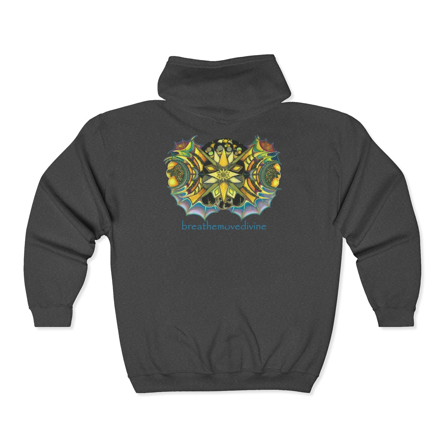 Creature by breathemovedivine Zip Up Hoodie -  55.48