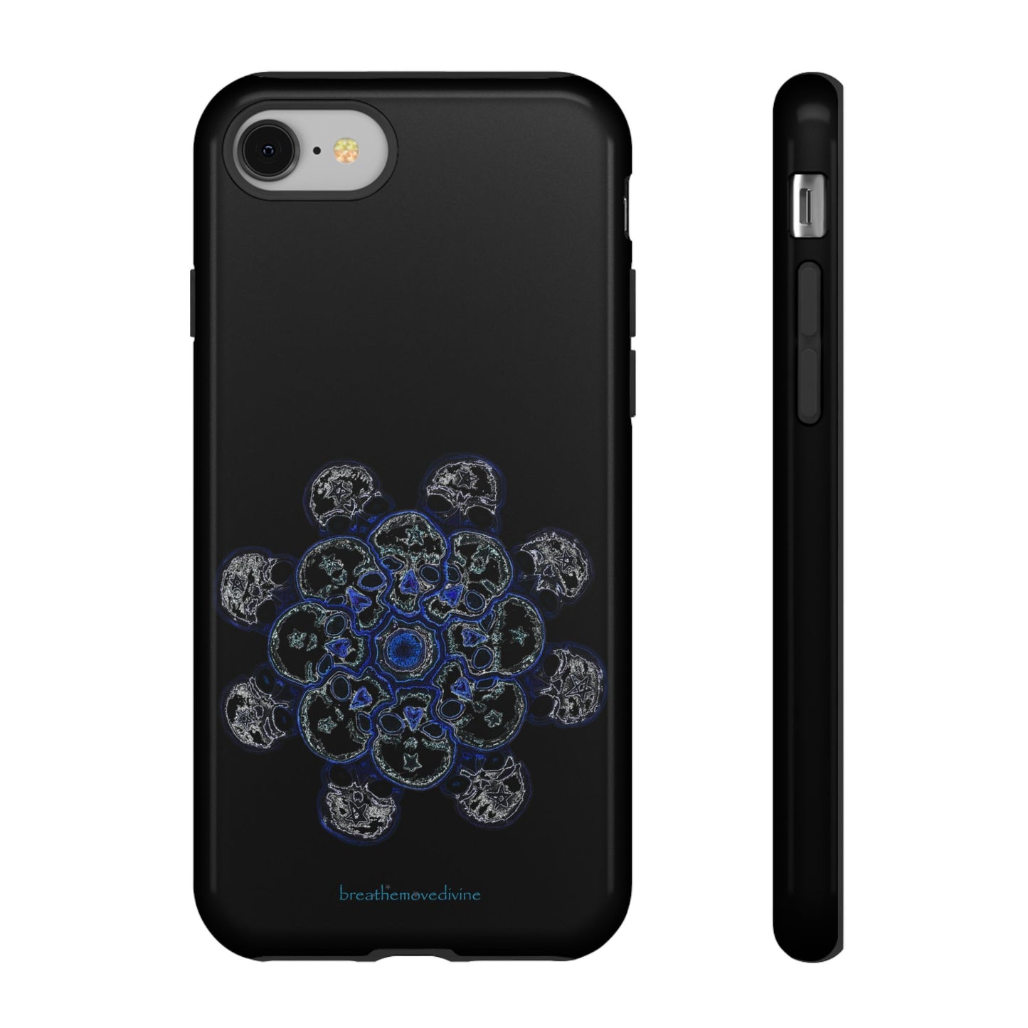 Flowers for Me by breathemovedivine Mandala Design Case for iPhone