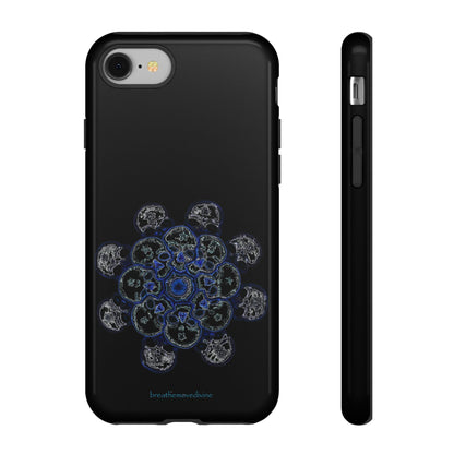 Flowers for Me by breathemovedivine Mandala Design Case for iPhone
