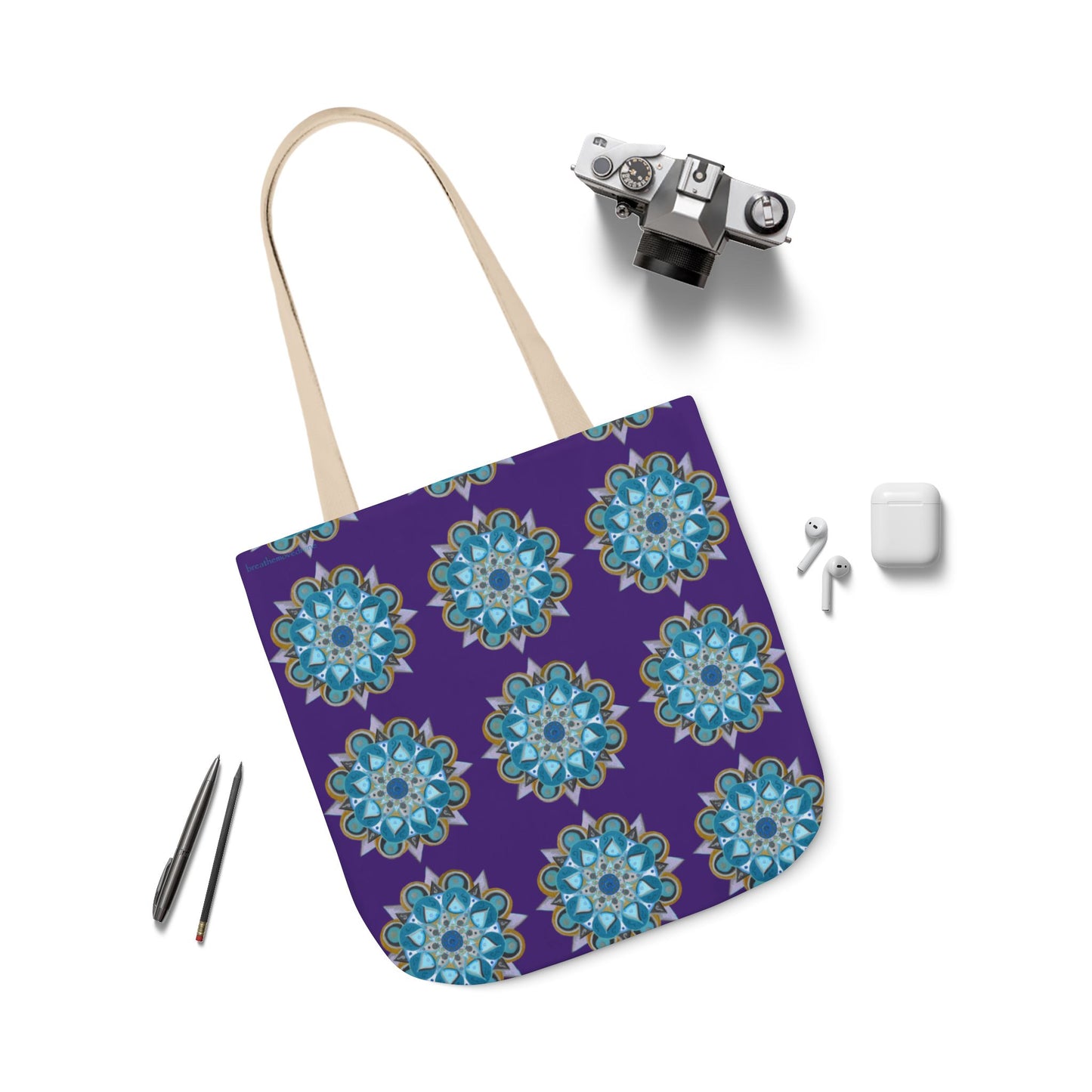 3 Chakras by breathemovedivine Canvas Tote