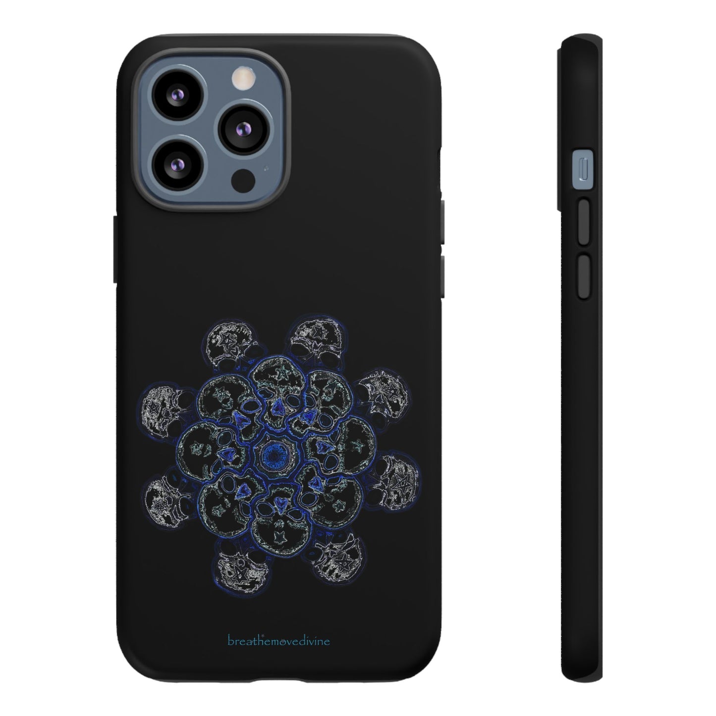 Flowers for Me by breathemovedivine Mandala Design Case for iPhone