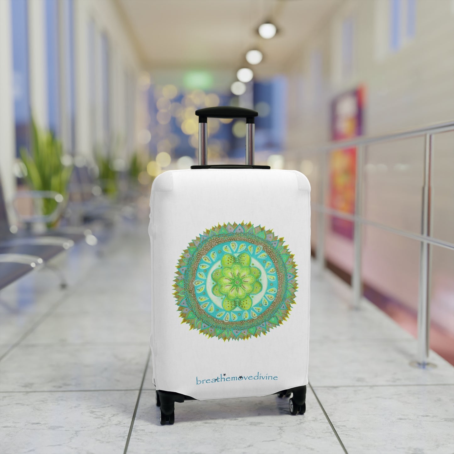 Heart Flame by breathemovedivine Suitcase Cover - Travel with Style and Inspiration