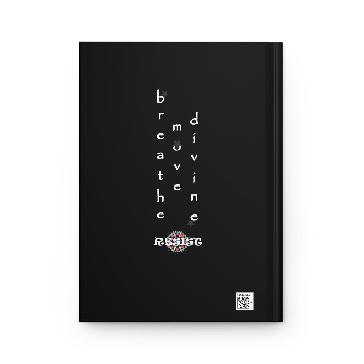 Autism is not the Problem Hardcover Journal in Black - breathemovedivine RESIST -  Paper products