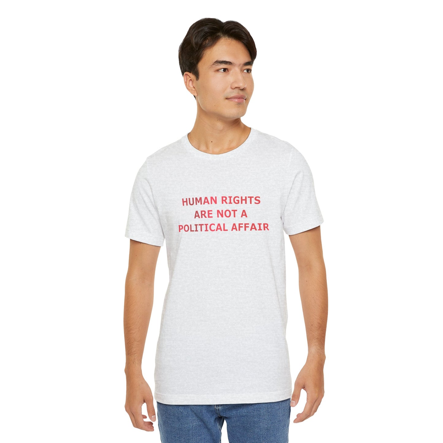 Human Rights Red Unisex T - breathemovedivine RESIST