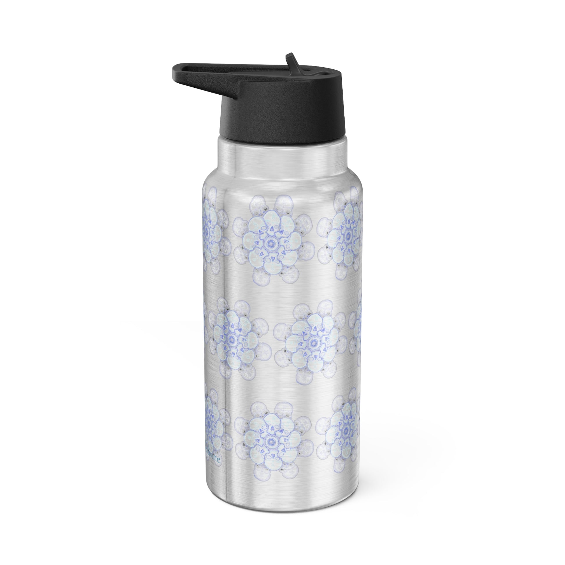 Flowers for Me by breathemovedivine Colorful Gator Tumbler 32oz - Vibrant Insulated Drinkware for Adventure Lovers -  43.57