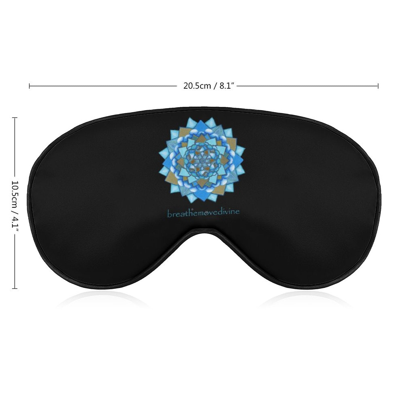 Voice by breathemovedivine Meditation Mask -  19.28 - Measurements