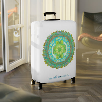 Heart Flame by breathemovedivine Suitcase Cover - Travel with Style and Inspiration