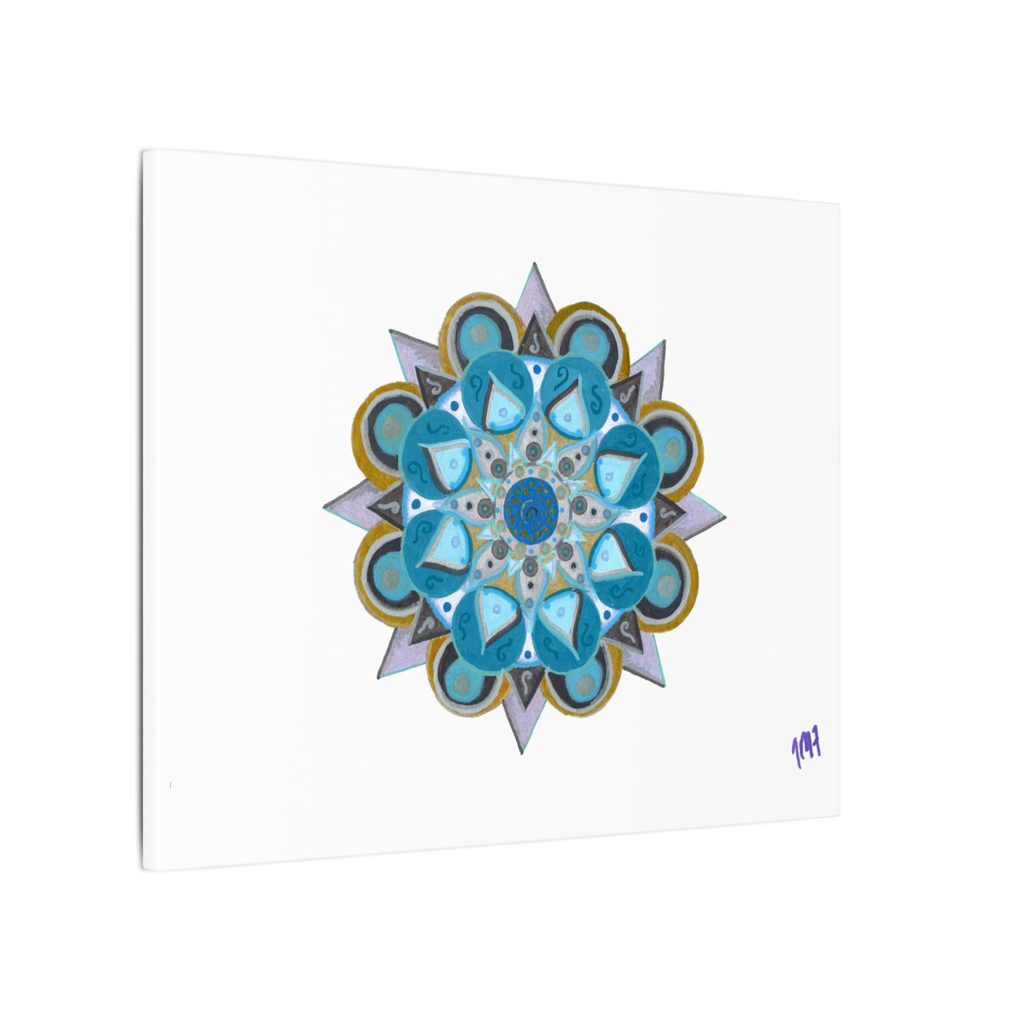 3 Chakras by breathemovedivine Canvas Art