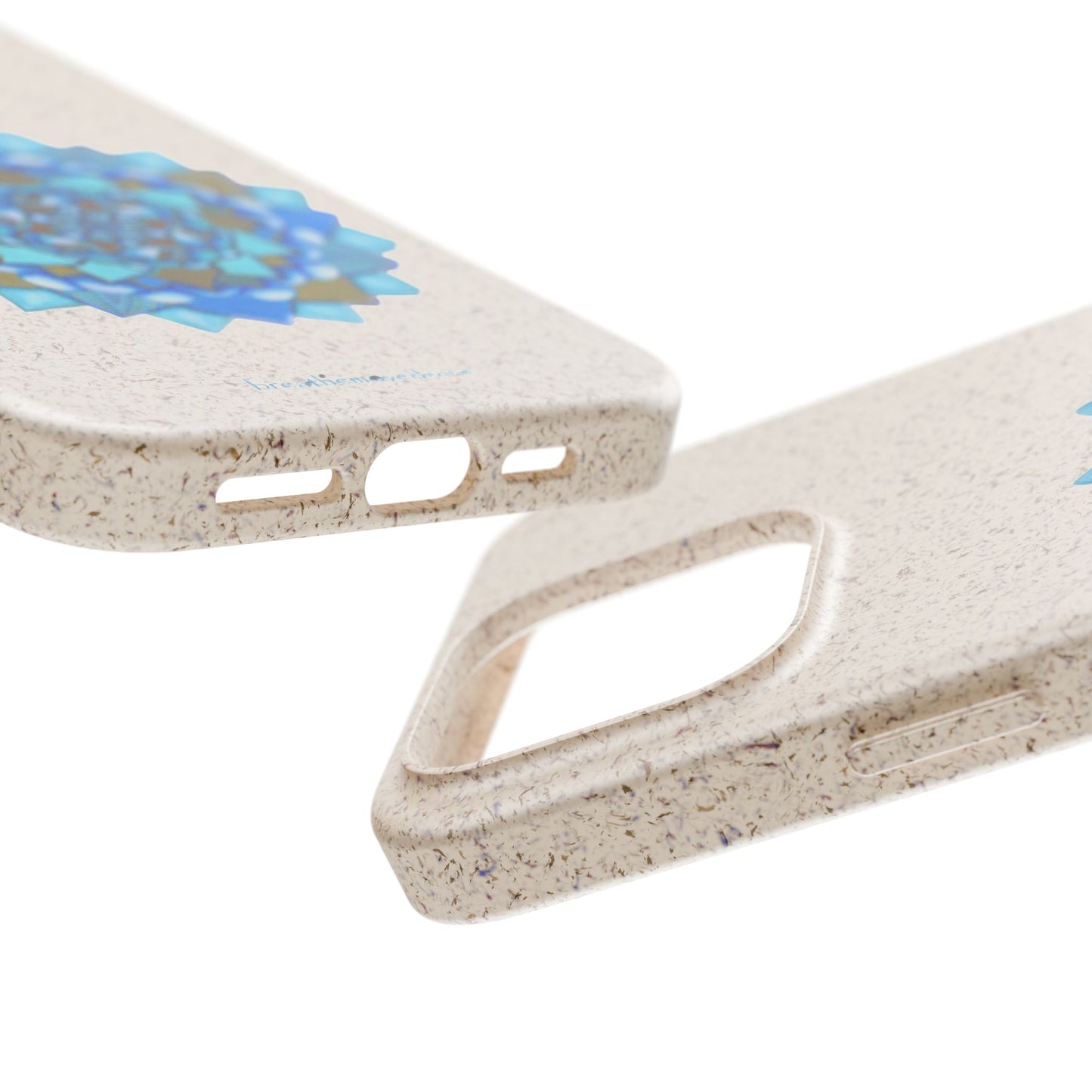 Voice by breathemovedivine Eco-Friendly Case for iPhone with Mandala Design -  21.87 top and bottom