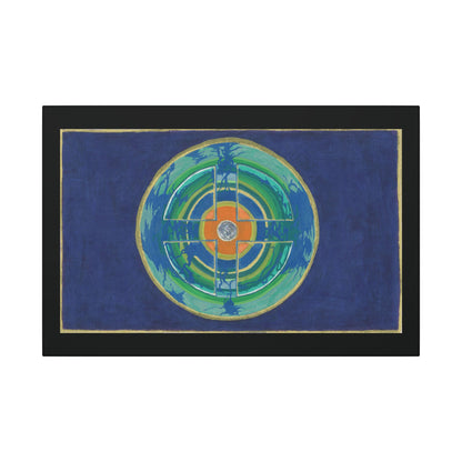 Fellow Humans by breathemovedivine Stretched Canvas Wall Art