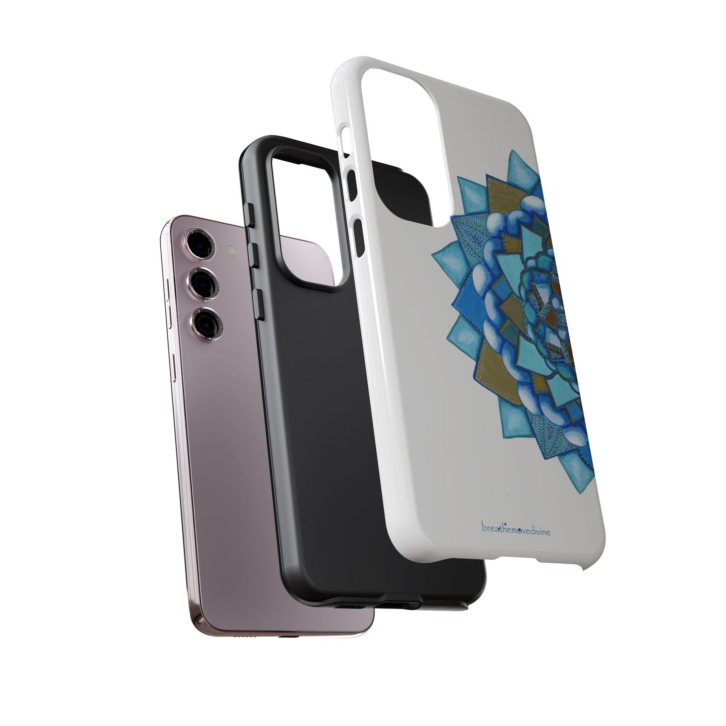 Voice by breathemovedivine Mandala Phone Case for Android