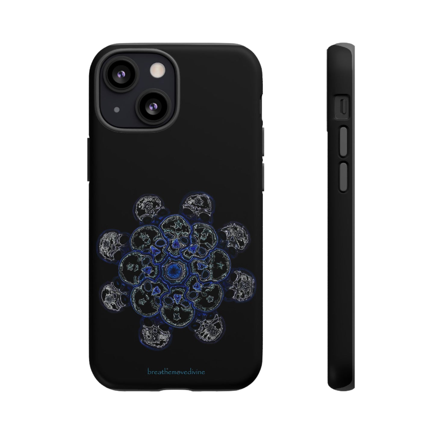Flowers for Me by breathemovedivine Mandala Design Case for iPhone