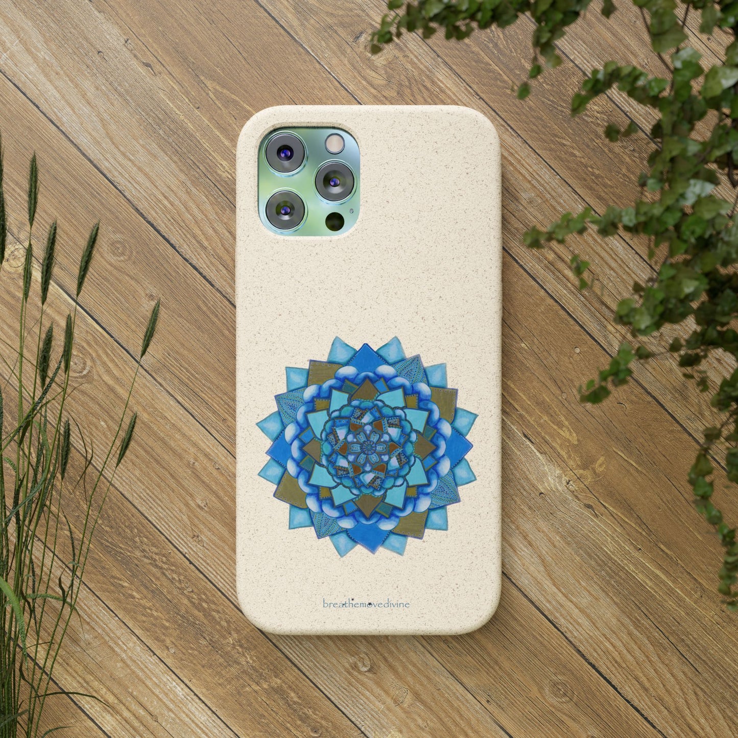 Voice by breathemovedivine Eco-Friendly Case for iPhone with Mandala Design -  21.87 lifestyle 2