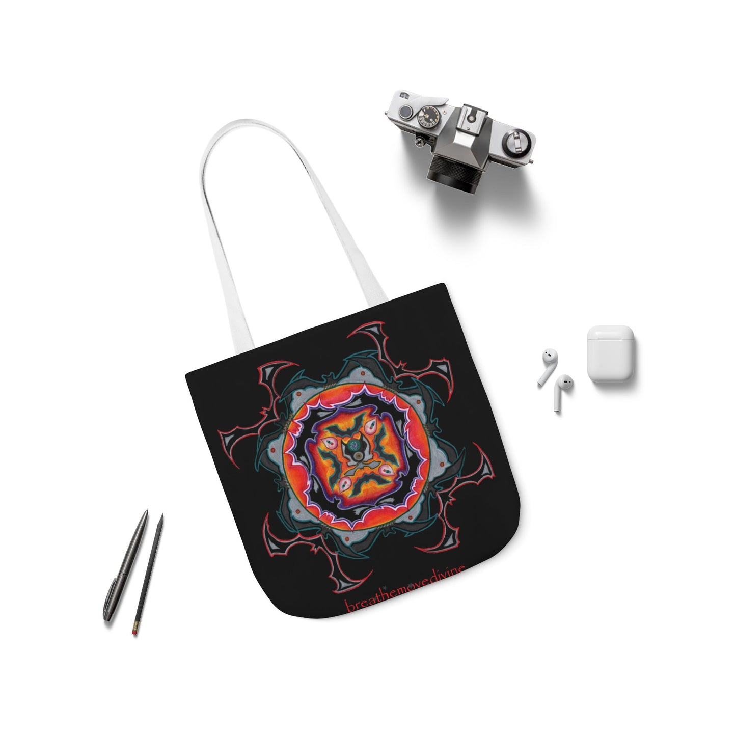 Scry by breathemovedivine Canvas Tote