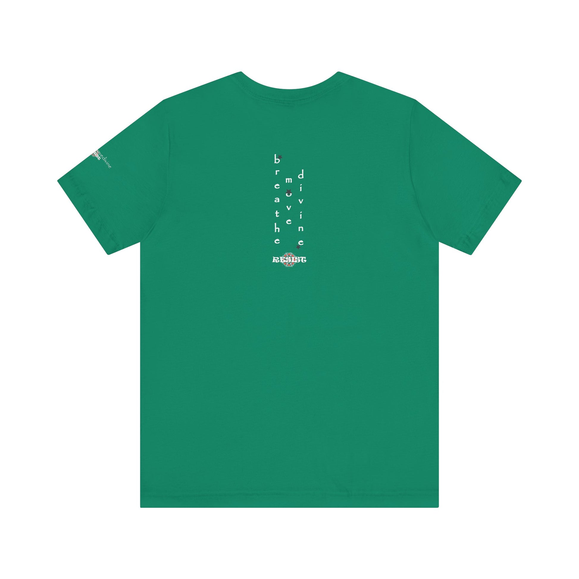 Human Rights are not a Political Affair Unisex T - breathemovedivine RESIST -  27.36