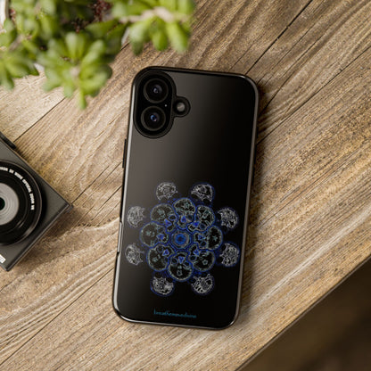 Flowers for Me by breathemovedivine Mandala Design Case for iPhone