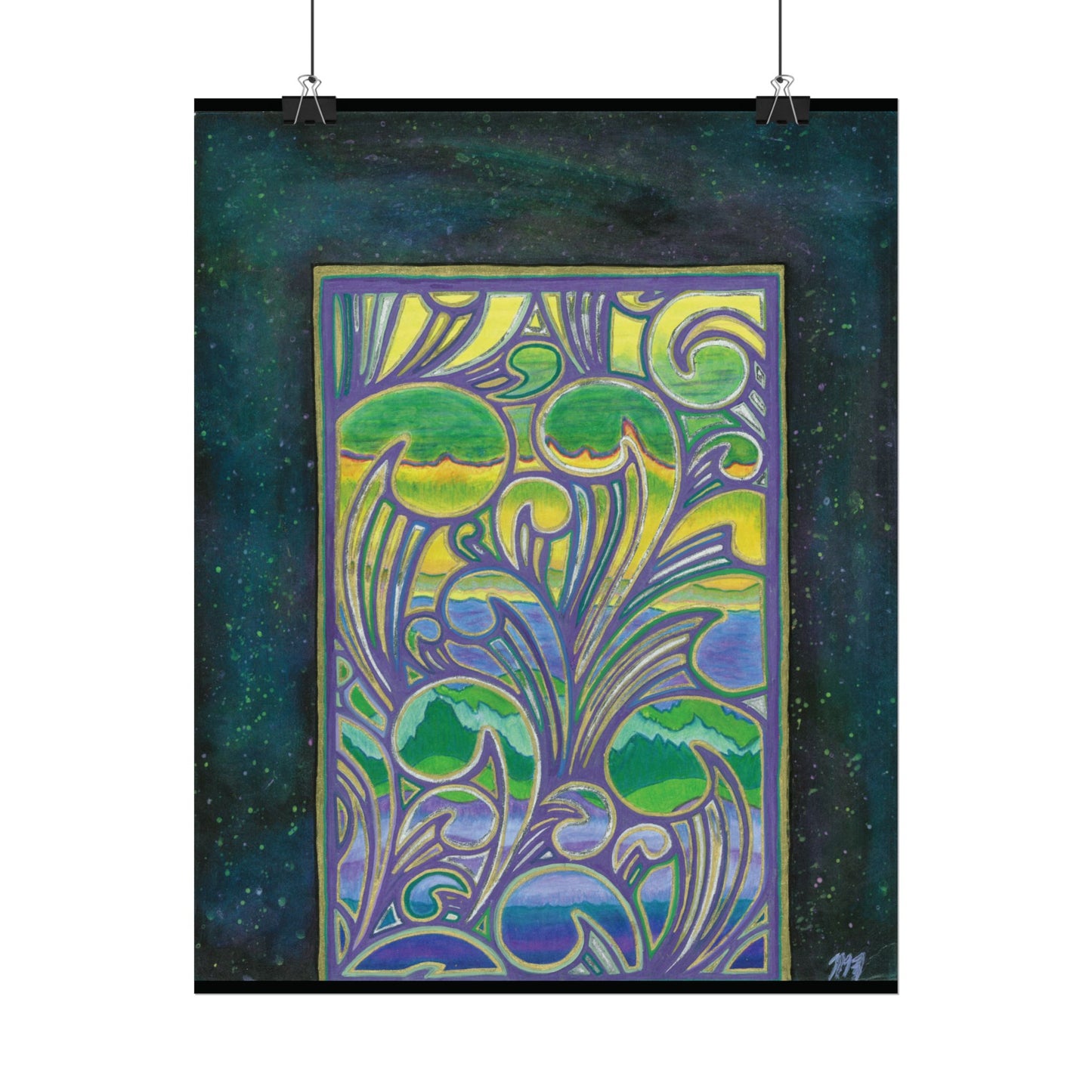 Lucid by breathemovedivine Rolled Poster Print