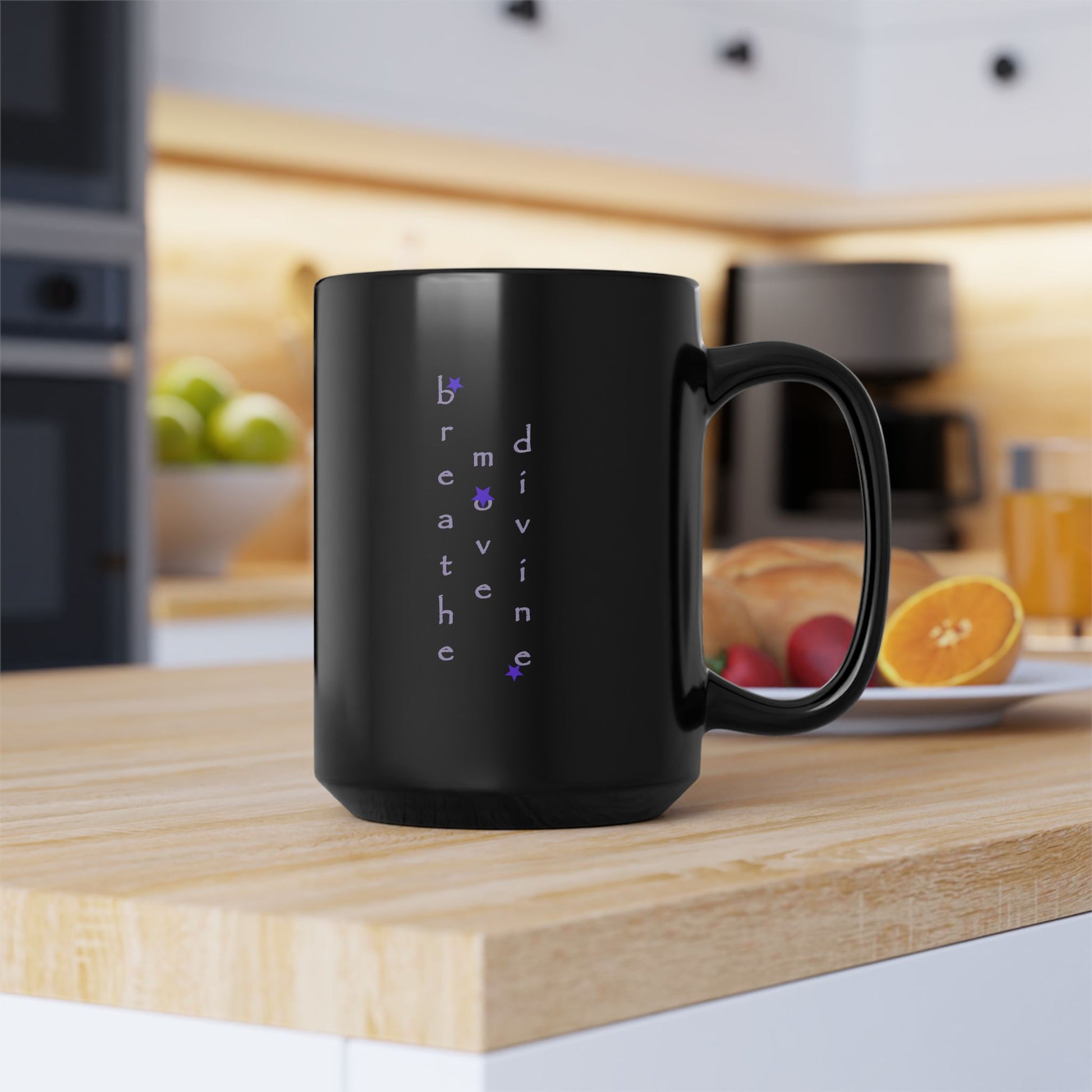 Autism is not the Problem Premium Black Mug -  Mug lifestyle back 15 oz
