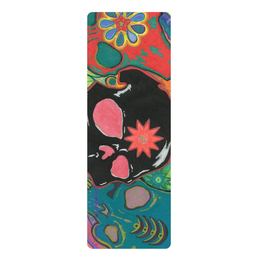 Untitled by breathemovedivine Rubber Yoga Mat