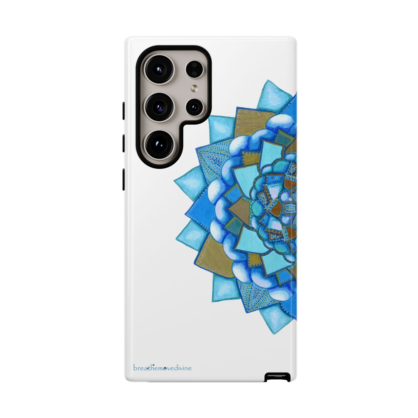 Voice by breathemovedivine Mandala Phone Case for Android - breathemovedivine -  Phone Case front