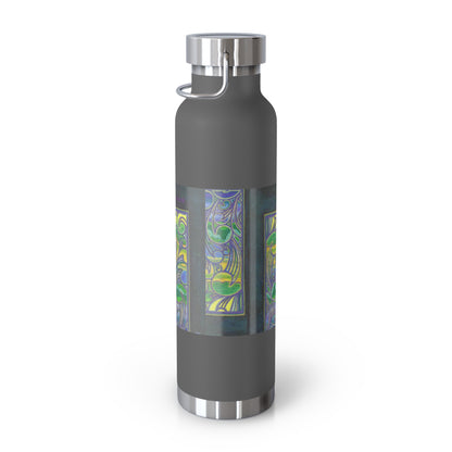 22oz reusable insulated water bottle