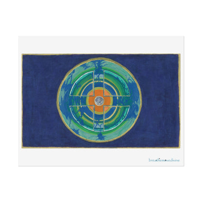 Fellow Humans by breathemovedivine Rolled Poster Print