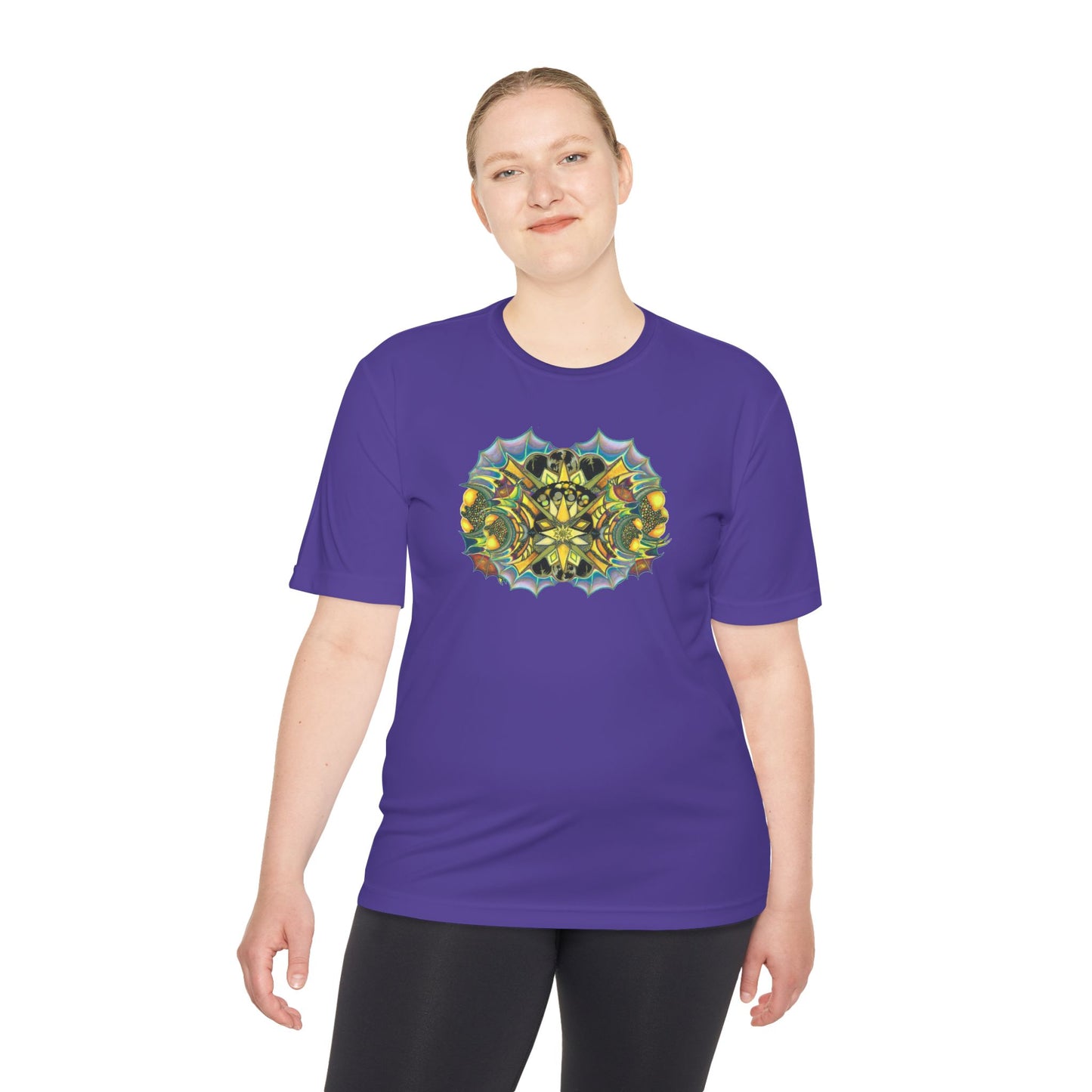 Colorful Creature Moisture-Wicking Tee - Powerful and Bold Design