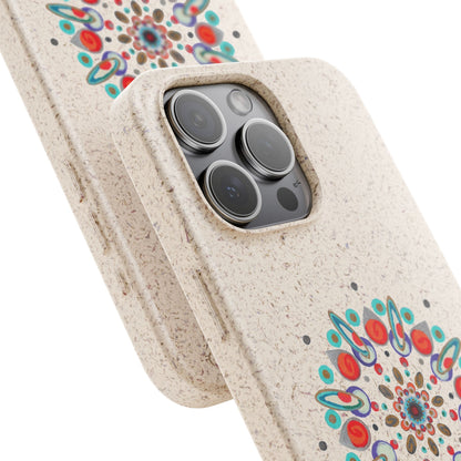 Inner Eye by breathemovedivine Eco-Friendly Case for iPhone with Mandala Design
