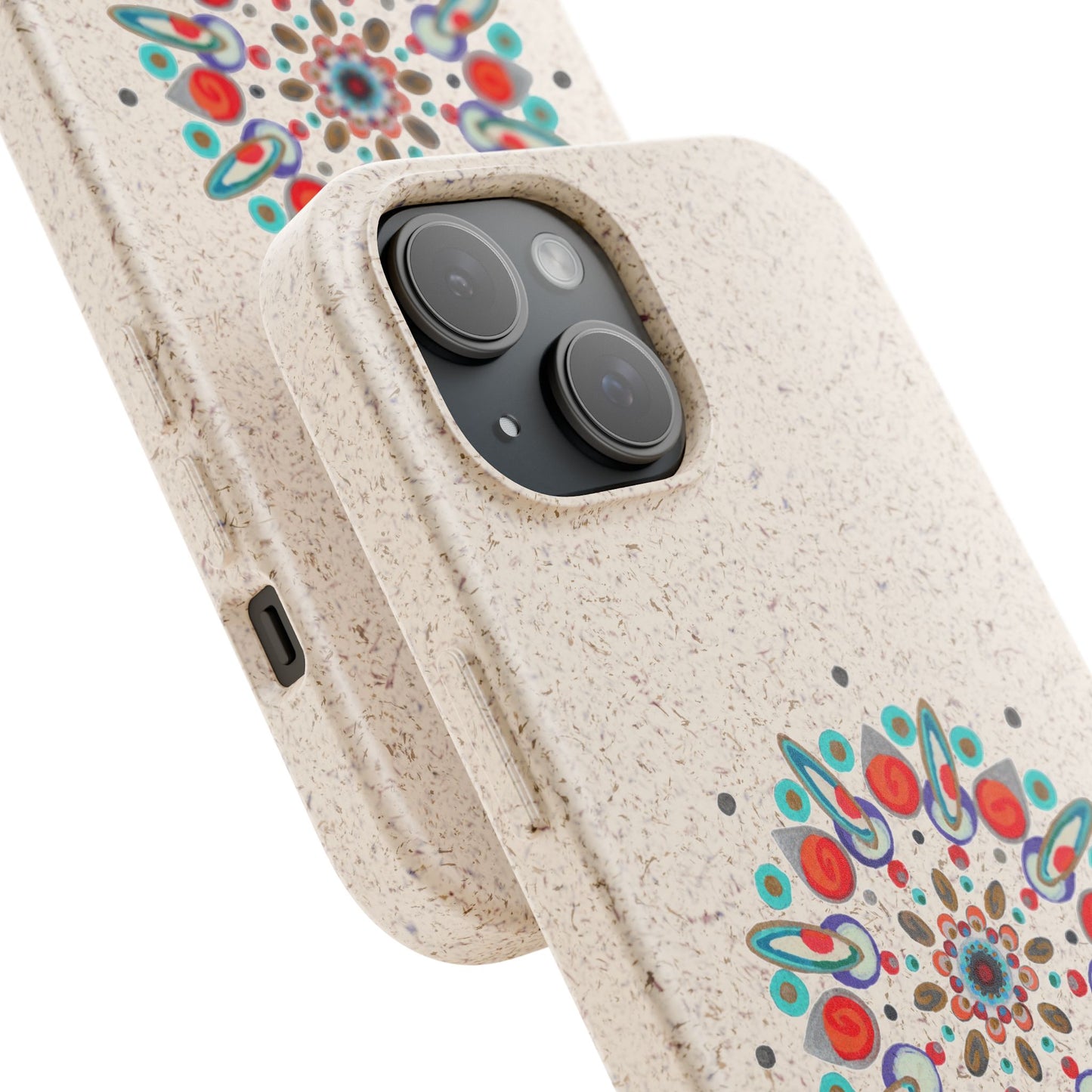 Inner Eye by breathemovedivine Eco-Friendly Case for iPhone with Mandala Design