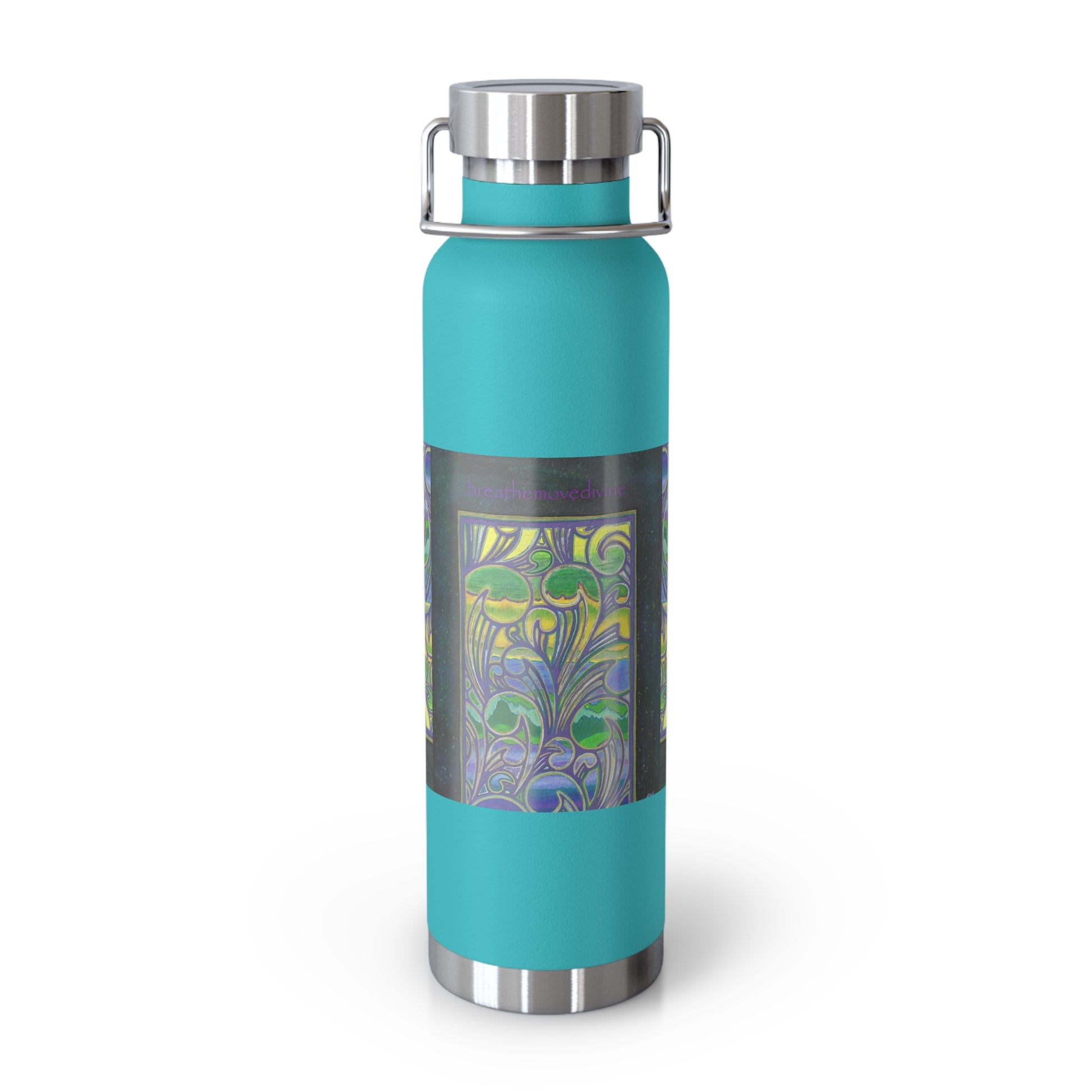 Lucid insulated copper bottle