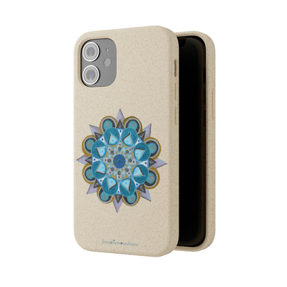 3 Chakras by breathemovedivine Eco-Friendly Case for iPhone with Mandala Design