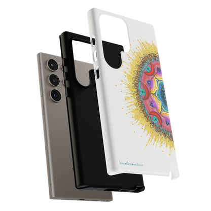 7 Chakras by breathemovedivine Mandala Phone Case for Android -  28.00