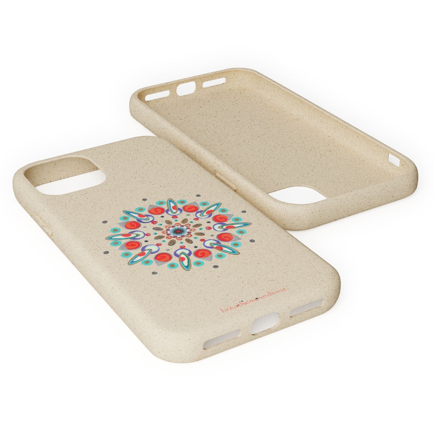 Inner Eye by breathemovedivine Eco-Friendly Case for iPhone with Mandala Design